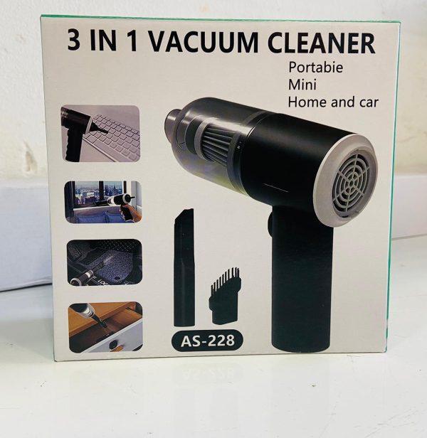 3-in-1 Portable Vacuum Cleaner – A Complete Cleaning Solution!