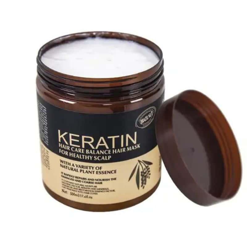 Keratin Hair Mask Treatment: 500ml for Radiant Hair