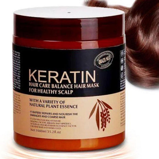 Keratin Hair Mask Treatment: 500ml for Radiant Hair