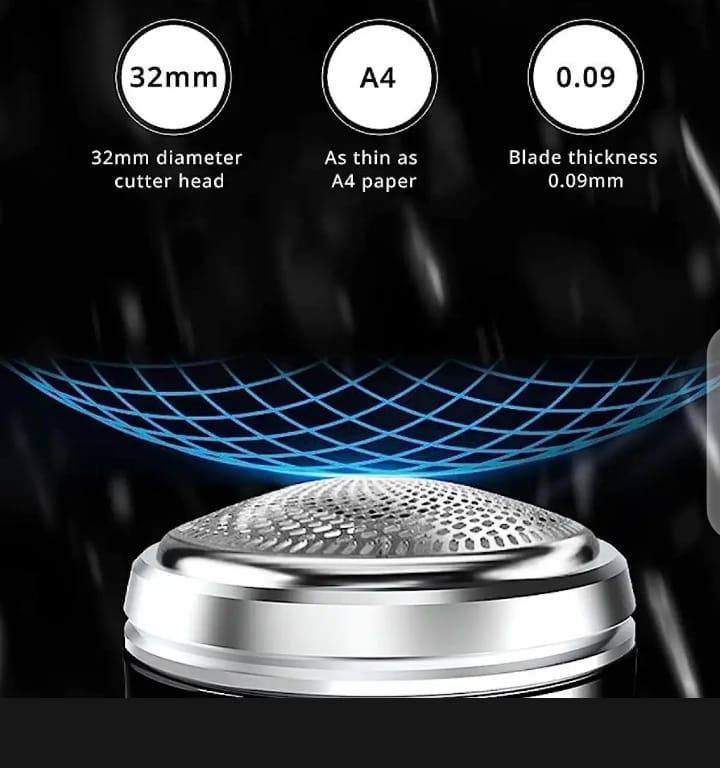 Premium One-Button Start Electric Shaver | 6-Blade Precision | Fast Charging | Compact & Portable Design for Men